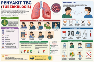 Penyebab Gejala Penularan Penyakit TBC